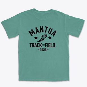 Mantua Elementary School Track and Field Premium Heavyweight T-shirt