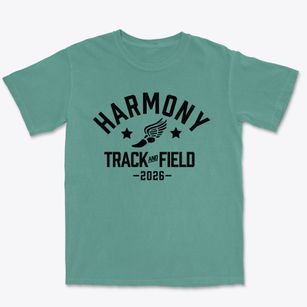 Harmony Elementary School Track and Field Premium Heavyweight T-shirt