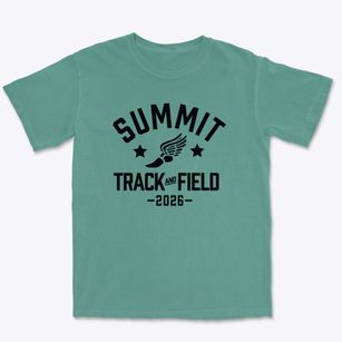 Summit Elementary School Track and Field Premium Heavyweight T-shirt