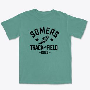 Somers Elementary School Track and Field Premium Heavyweight T-shirt