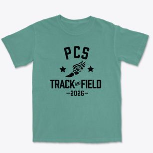 Providence Classical School Track and Field Premium Heavyweight T-shirt