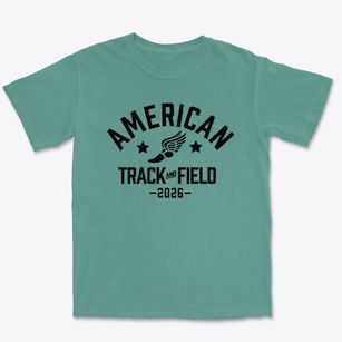 American Christian School Track and Field Premium Heavyweight T-shirt