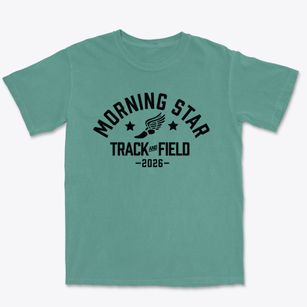 Morning Star School Track and Field Premium Heavyweight T-shirt