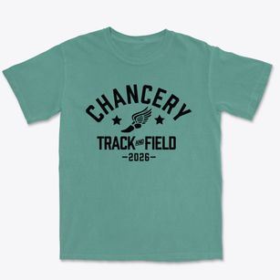 Chancery High School Track and Field Premium Heavyweight T-shirt