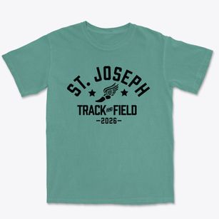 St Joseph Parish Track and Field Premium Heavyweight T-shirt