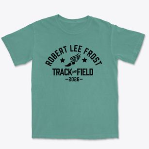 Robert Lee Frost Elementary School 106 Track and Field Premium Heavyweight T-shirt