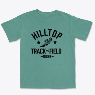 Hilltop Kindergarten Track and Field Premium Heavyweight T-shirt