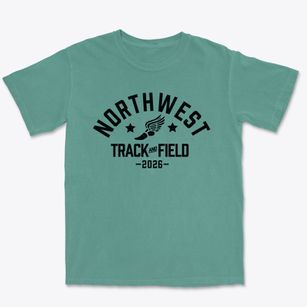 Northwest High School Track and Field Premium Heavyweight T-shirt
