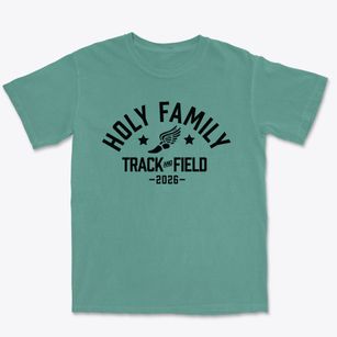 Holy Family Elementary School Track and Field Premium Heavyweight T-shirt