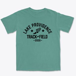 Lake Providence Junior High School Track and Field Premium Heavyweight T-shirt