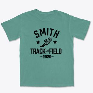 Smith Academy Track and Field Premium Heavyweight T-shirt