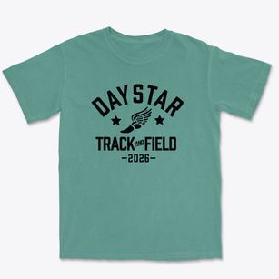 Daystar Educational Center Track and Field Premium Heavyweight T-shirt