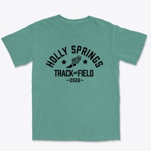 Holly Springs High School Track and Field Premium Heavyweight T-shirt