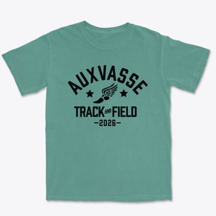 Auxvasse Elementary School Track and Field Premium Heavyweight T-shirt