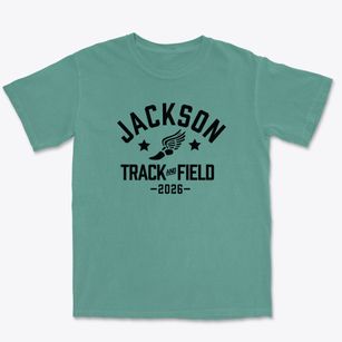 Jackson High School Track and Field Premium Heavyweight T-shirt
