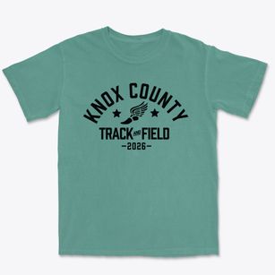 Knox County High School Track and Field Premium Heavyweight T-shirt