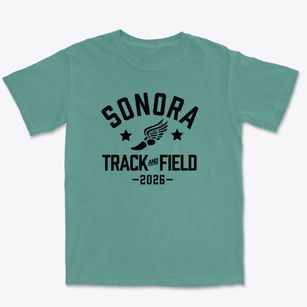 Sonora High School Track and Field Premium Heavyweight T-shirt
