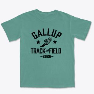 Gallup Christian School Track and Field Premium Heavyweight T-shirt