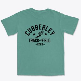 Cubberley High School Track and Field Premium Heavyweight T-shirt