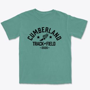 Cumberland Christian School Track and Field Premium Heavyweight T-shirt