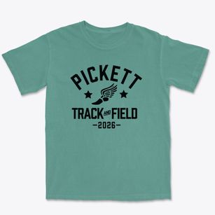 Pickett Primary School Track and Field Premium Heavyweight T-shirt