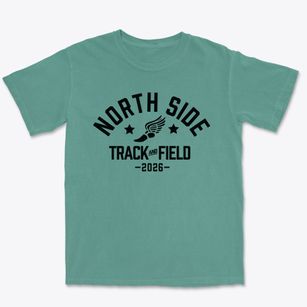 North Side Annex Lowellville Elementary Track and Field Premium Heavyweight T-shirt
