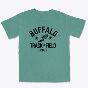 Buffalo Elementary School Track and Field Premium Heavyweight T-shirt