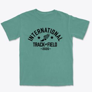 International Learning Program Track and Field Premium Heavyweight T-shirt