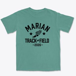 Marian Catholic Inter Parochial School Track and Field Premium Heavyweight T-shirt