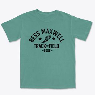 Bess Maxwell Elementary School Track and Field Premium Heavyweight T-shirt