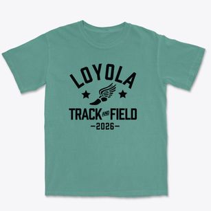 Loyola Elementary School Track and Field Premium Heavyweight T-shirt