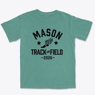 Mason Prep School Track and Field Premium Heavyweight T-shirt