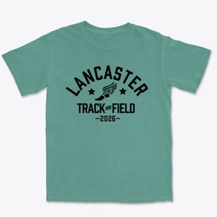 Lancaster High School Track and Field Premium Heavyweight T-shirt