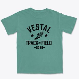 Vestal Elementary School Track and Field Premium Heavyweight T-shirt