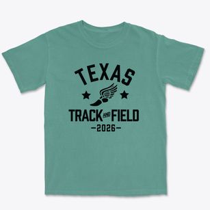 Texas Christian Academy Track and Field Premium Heavyweight T-shirt