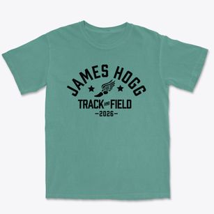 James Hogg Elementary School Track and Field Premium Heavyweight T-shirt