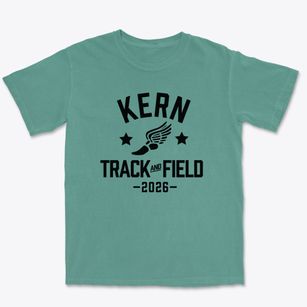 Kern Workforce 2000 Academy Track and Field Premium Heavyweight T-shirt