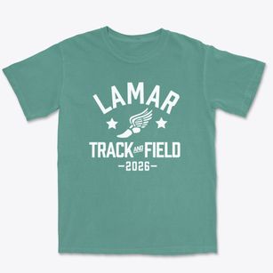 Lamar Middle School Track and Field Premium Heavyweight T-shirt