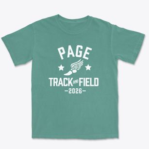 Page Private School Track and Field Premium Heavyweight T-shirt