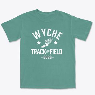 Wyche Elementary School Track and Field Premium Heavyweight T-shirt