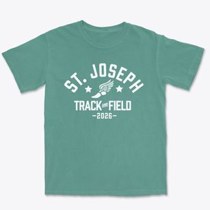 Saint Joseph School Track and Field Premium Heavyweight T-shirt