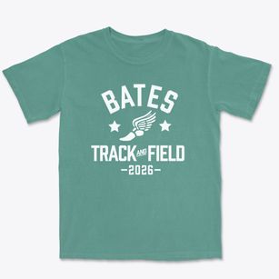 Bates Elementary School Track and Field Premium Heavyweight T-shirt