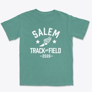 Salem High School Track and Field Premium Heavyweight T-shirt