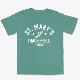 Saint Mary's School Track and Field Premium Heavyweight T-shirt