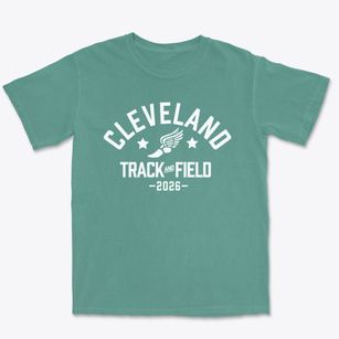 Cleveland Elementary School Track and Field Premium Heavyweight T-shirt