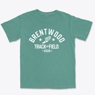 Brentwood Elementary School Track and Field Premium Heavyweight T-shirt