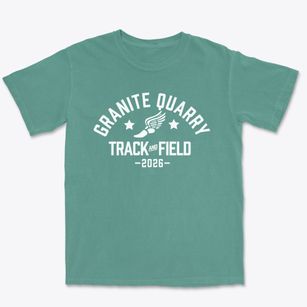 Granite Quarry Elementary School Track and Field Premium Heavyweight T-shirt