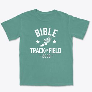 Bible Baptist Christian School Track and Field Premium Heavyweight T-shirt