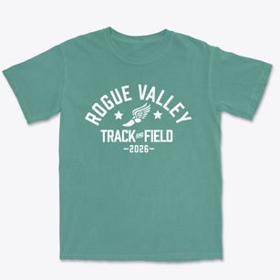Rogue Valley Adventist School Track and Field Premium Heavyweight T-shirt
