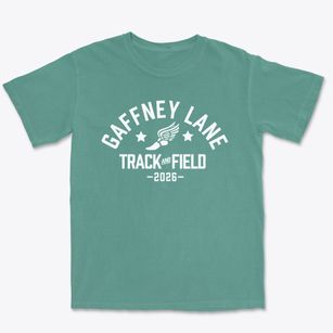 Gaffney Lane Elementary School Track and Field Premium Heavyweight T-shirt